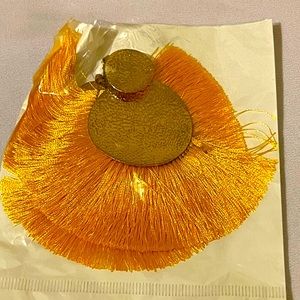 Beautiful bohemian tassel earring